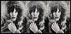 Mick Jagger Triptych, 2023 Stones White