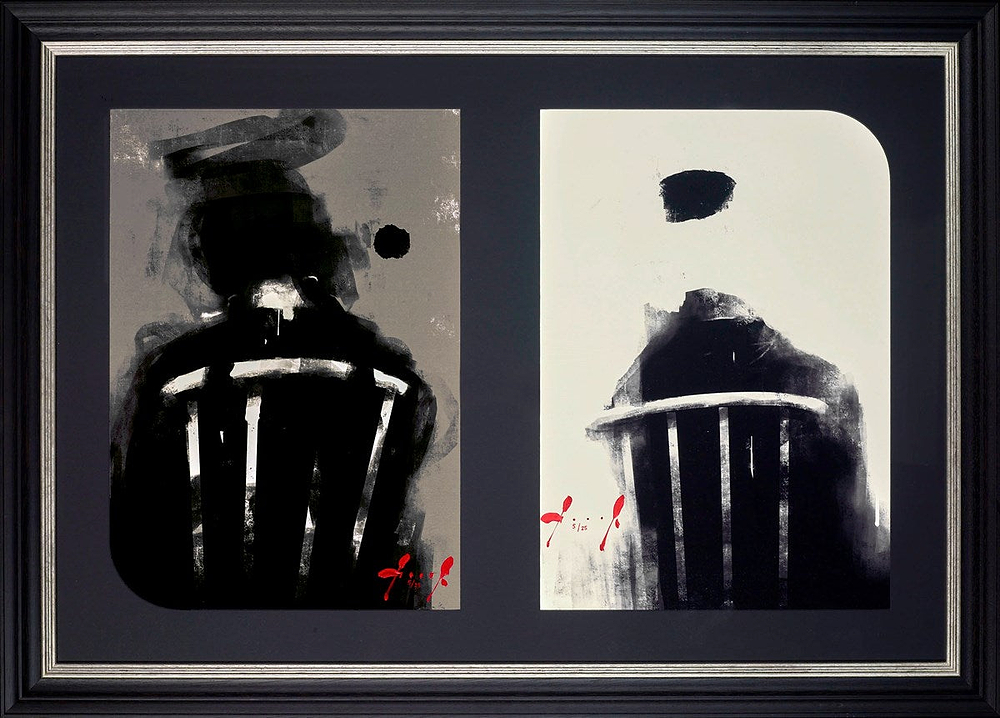 Akashik III & IV Diptych