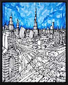 The Burj at Sheikh Zajed Cross (Framed)