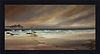 A Cloudy Day at the Beach (Framed)