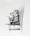 Garden Party Corgi Seated Study