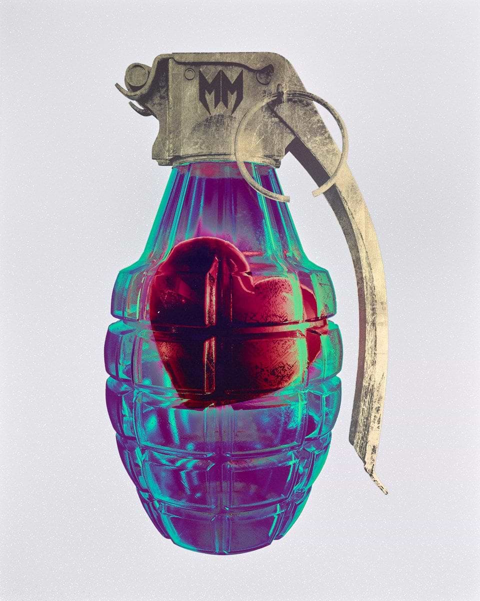 Love Grenade - Purple Black