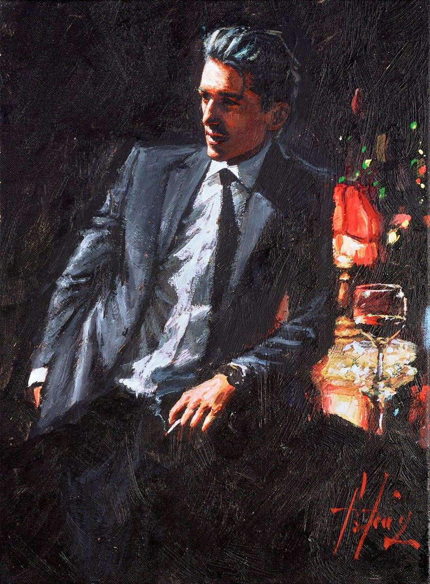 Black Suit And Red Wine II