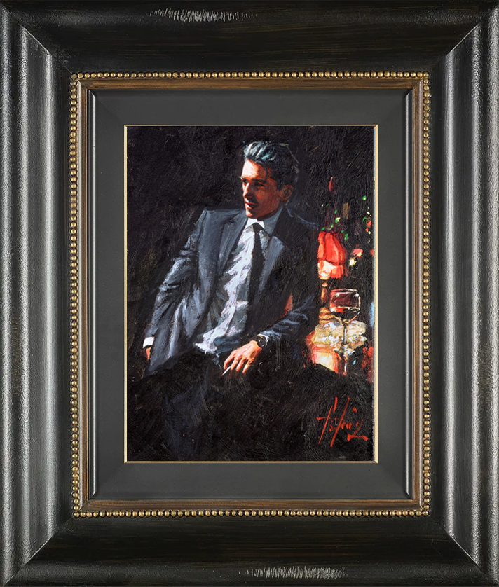 Black Suit And Red Wine II