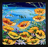 Coastal Flowers II (Framed)