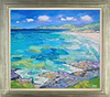 Green Sea, Harris (Framed)