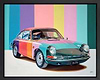 Paul Smith Porsche 911 (Framed)