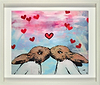 The Kiss (Framed)