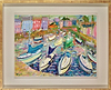 Aberaeron Harbour Mid Wales (Framed)