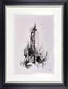 Empire State Building (Sketch) (Framed)