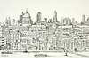St Pauls from Tate Modern (sketch)