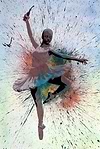 Ballerina Molotov (Blue & Green)