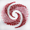 Pink and Red Spiral