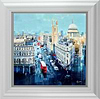 Queen Victoria Street Buses (Framed)