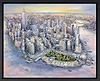 Manhattan Panorama (Framed)