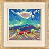 Single Cloud over Mont Ventoux
