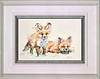 All Ears- Very Young Fox Cubs (Framed)