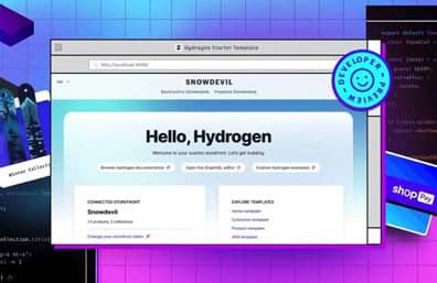 Hello, Hydrogen: Shopify's New React-Based Framework