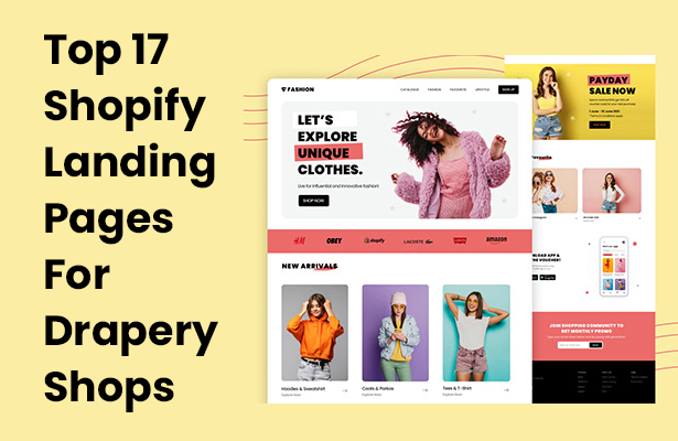 Top 17 Shopify Landing Pages For Drapery Shops