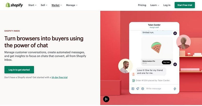 From Browsers into Buyers: What is Shopify Inbox?