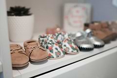 Kid's shoe storage