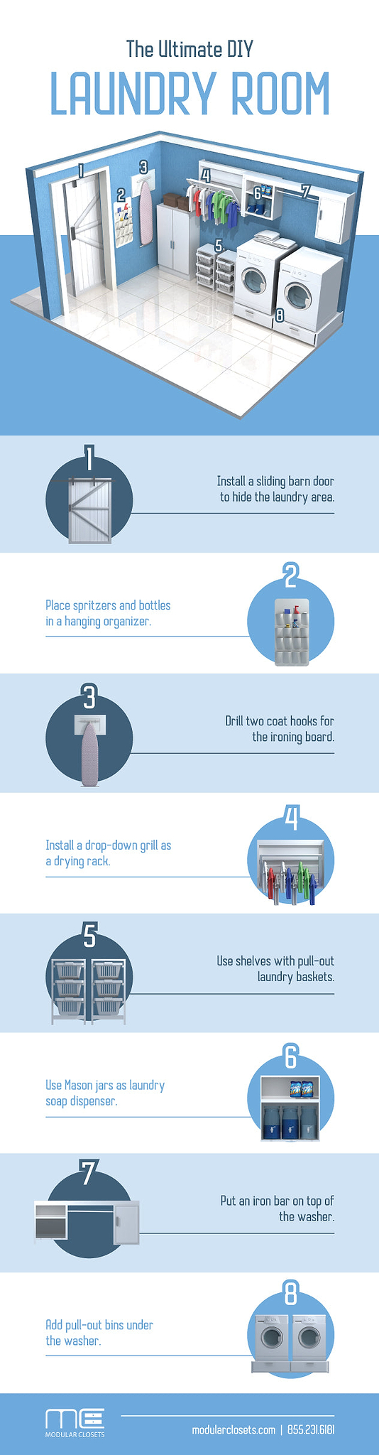 DIY laundry room hacks