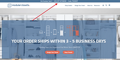 modular closets coupon code
