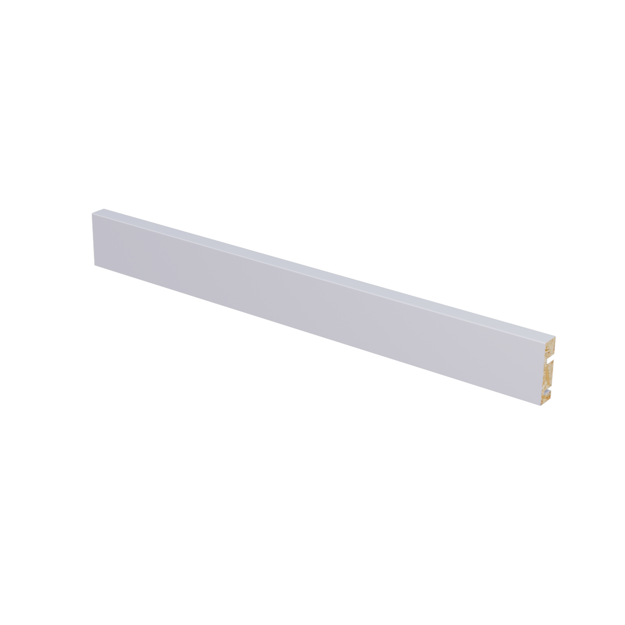 White 3" X 42"