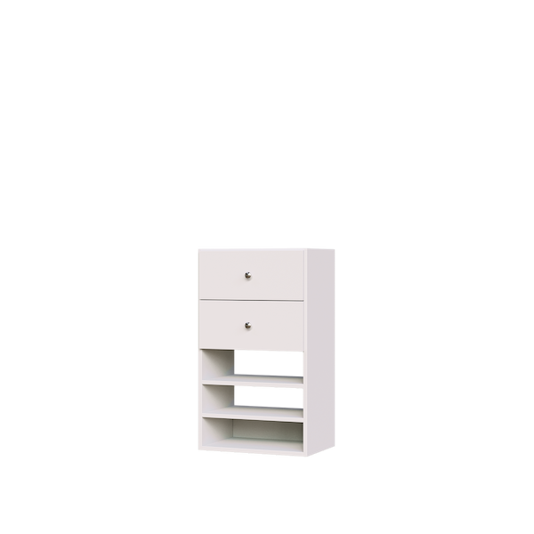 Drawer + Shelving Short Tower for Closets | Modular Closets