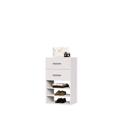 Drawer + Shelving Short Tower for Closets | Modular Closets