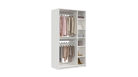 Milano  Wardrobe Kit Shelves & Hanging