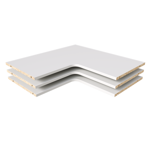 Alto Corner Fixed Shelf Pack