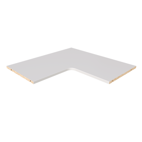 Alto Extension Corner Fixed Shelf Pack With Back Panel