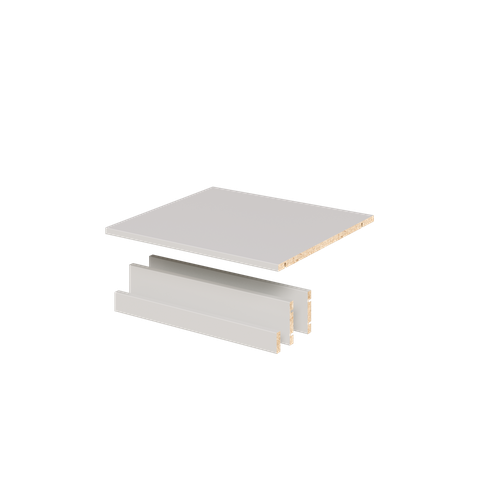 Alto Hutch Base Fixed Shelf Pack