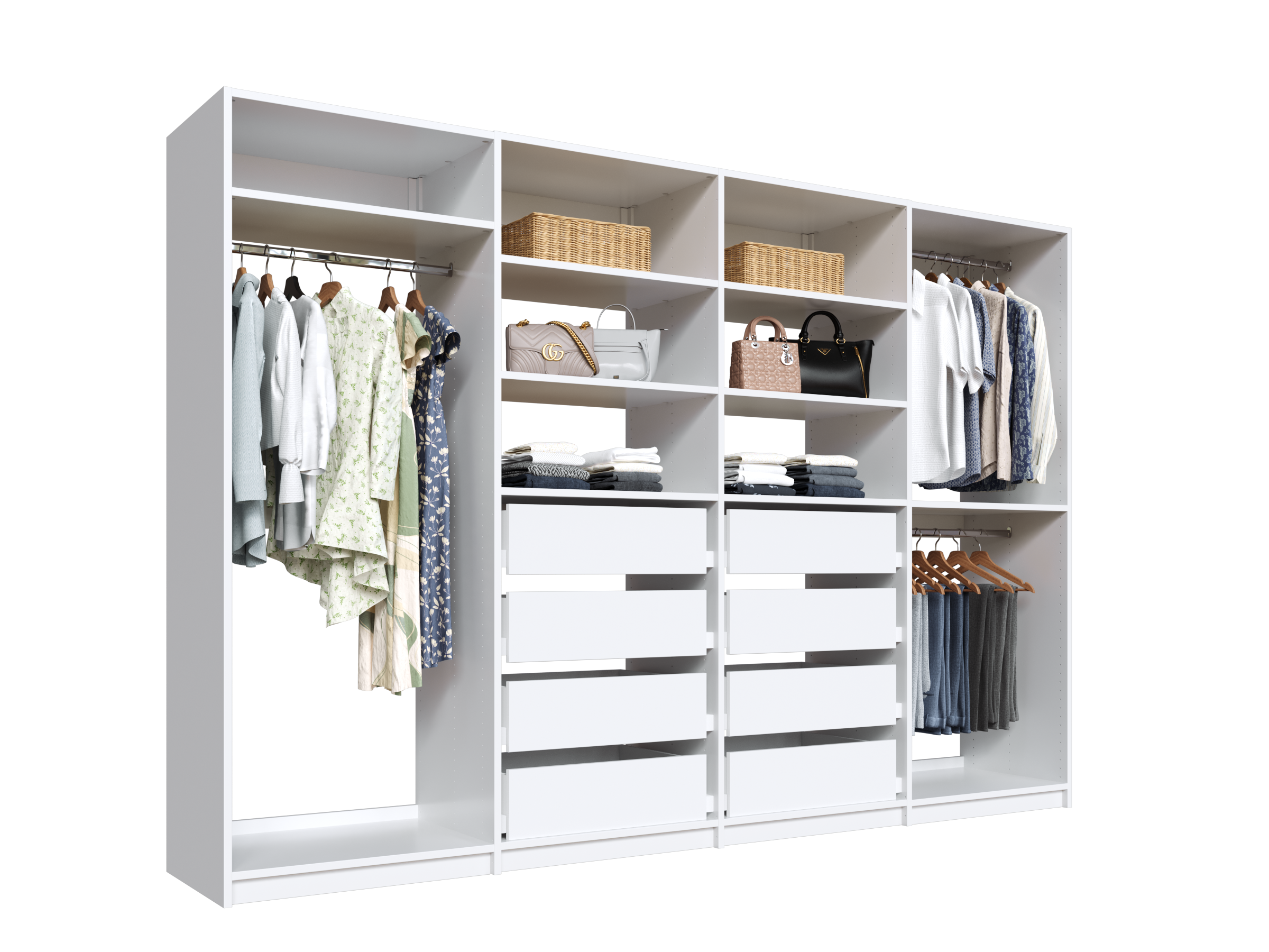 Complete Wardrobe Closet