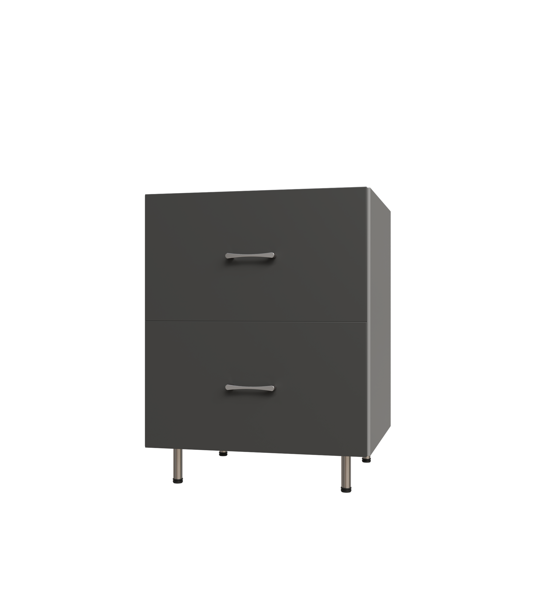2 Drawer Base Shelf Tower
