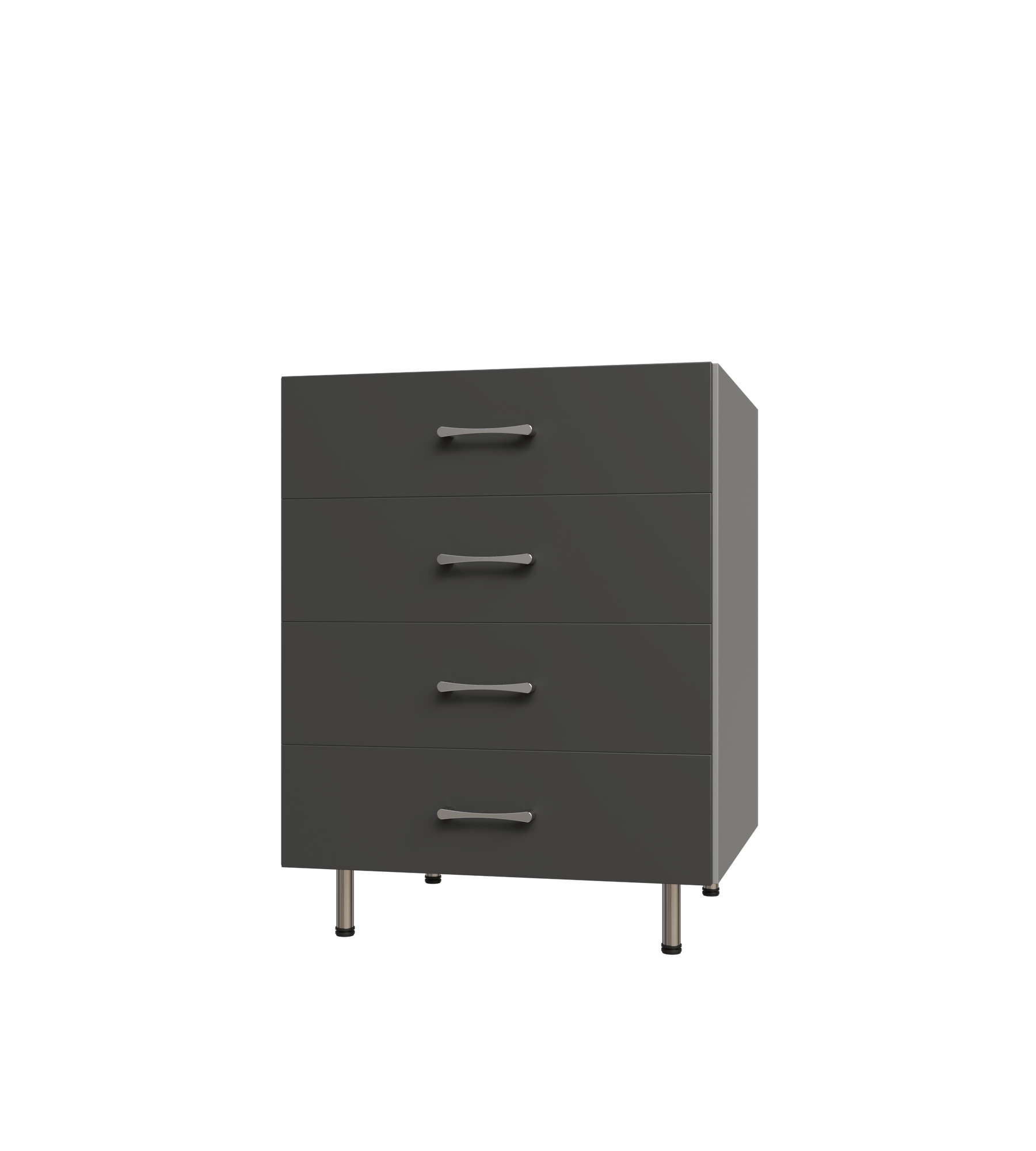 4 Drawer Base Shelf Tower