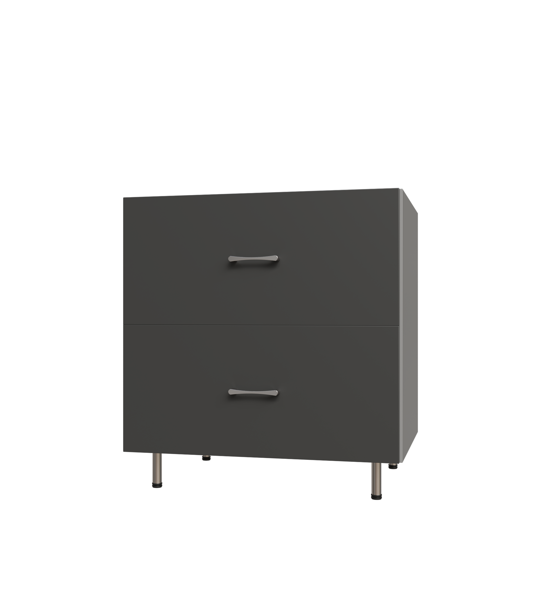 2 Drawer Base Shelf Tower