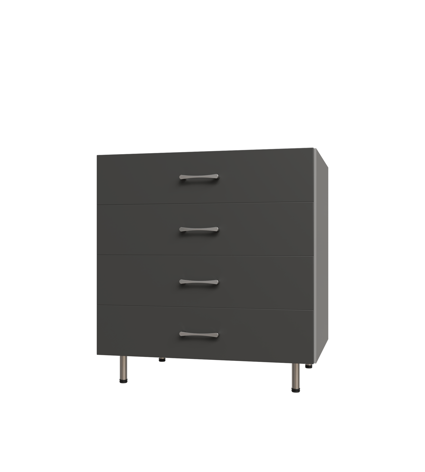 4 Drawer Base Shelf Tower