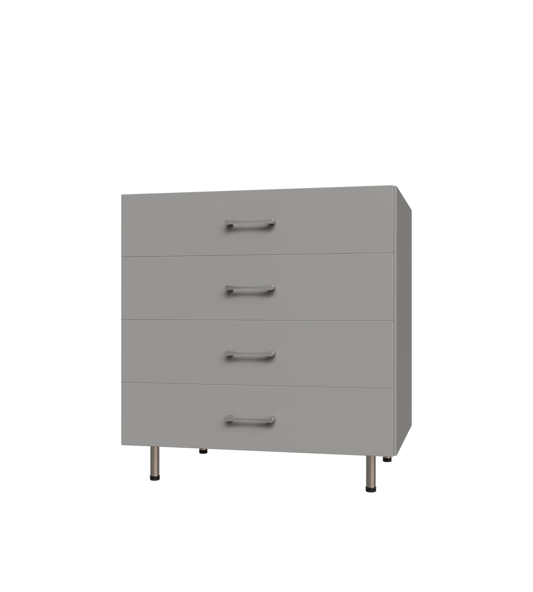 4 Drawer Base Shelf Tower