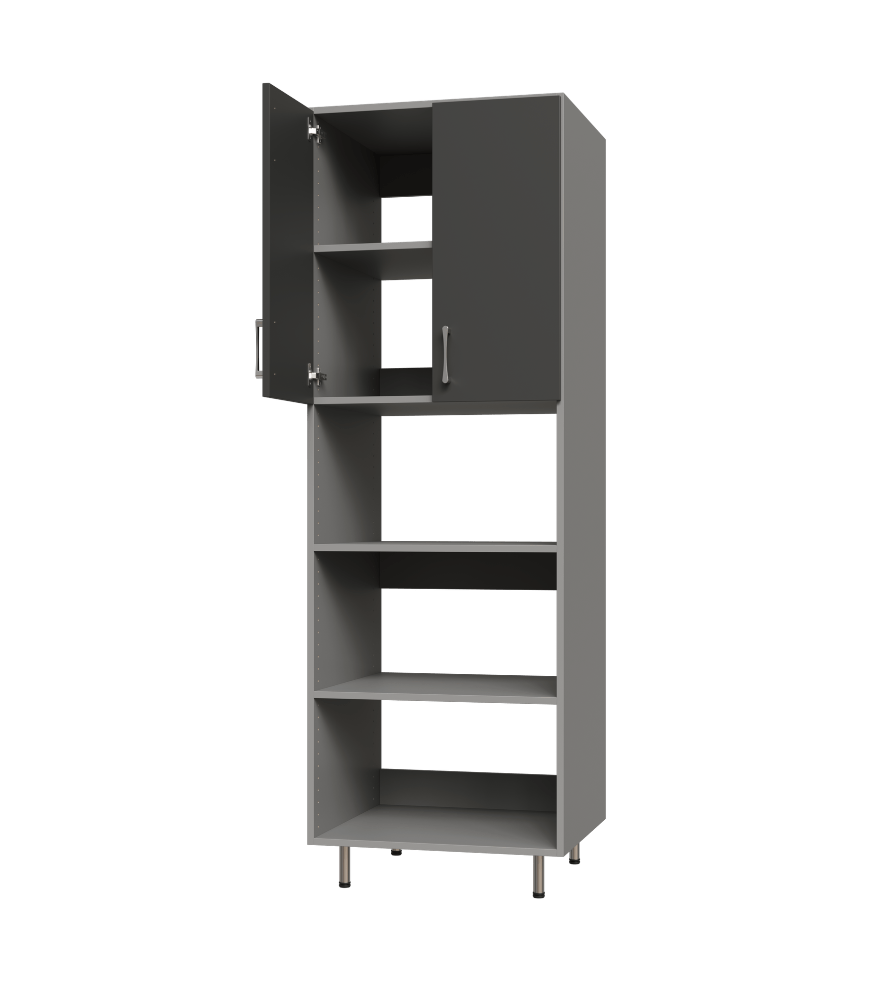 Upper Door Tall Shelf Tower