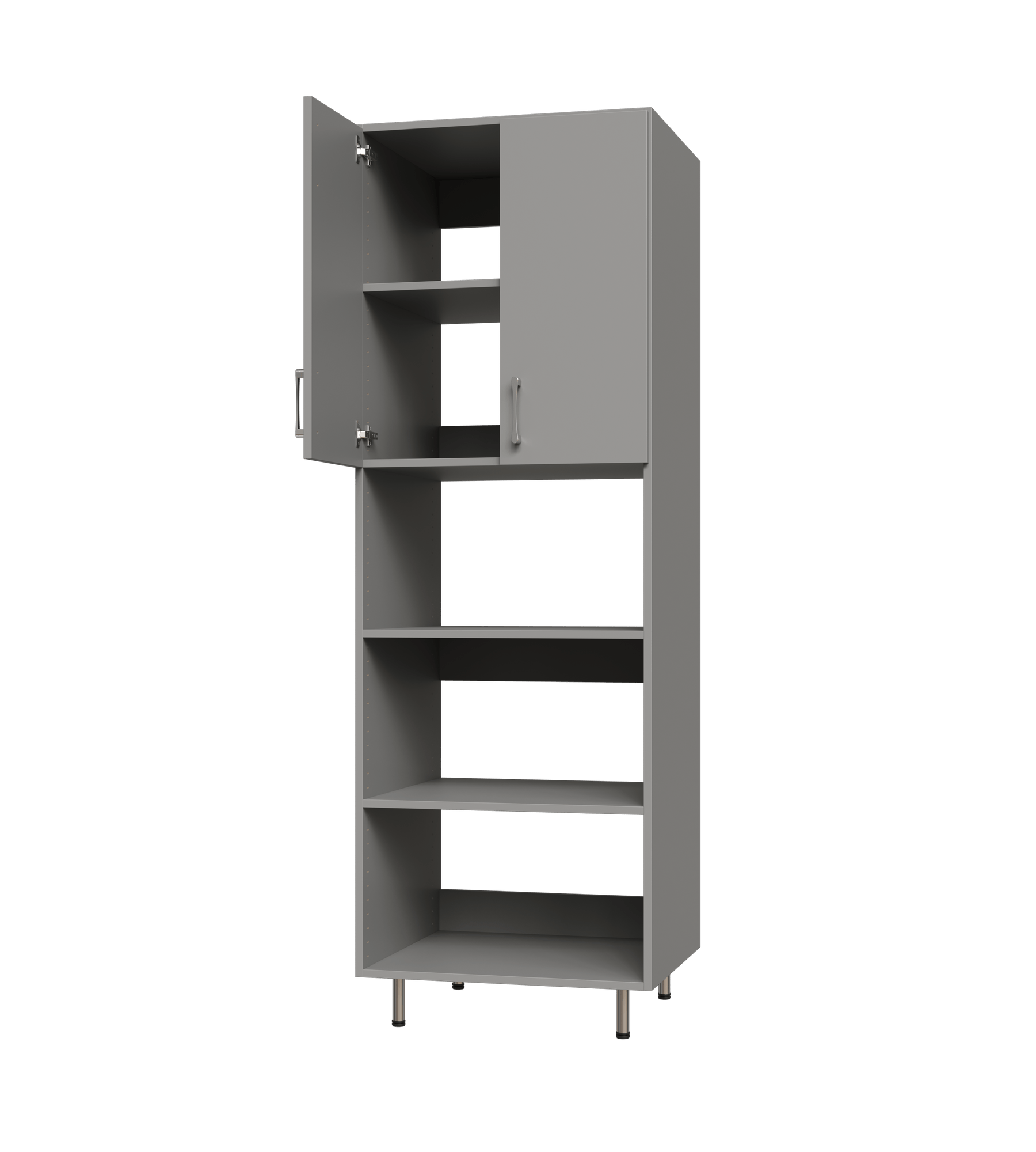 Upper Door Tall Shelf Tower