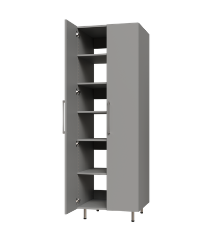 Full Door Tall Shelf Tower