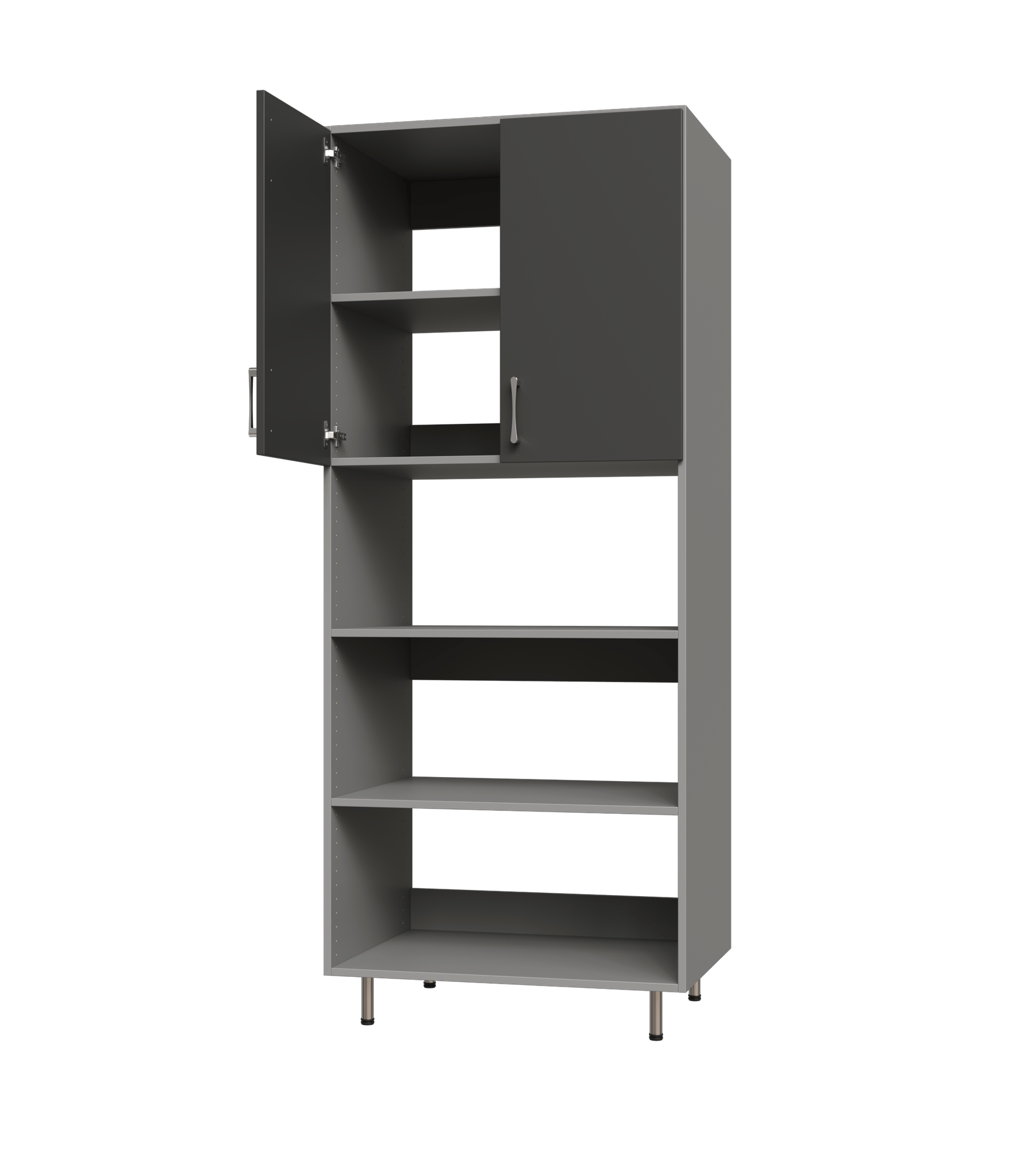 Upper Door Tall Shelf Tower