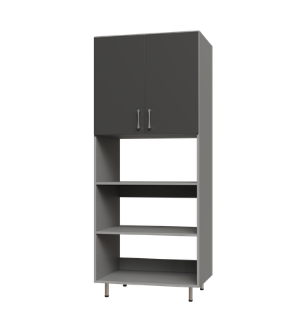 Upper Door Tall Shelf Tower