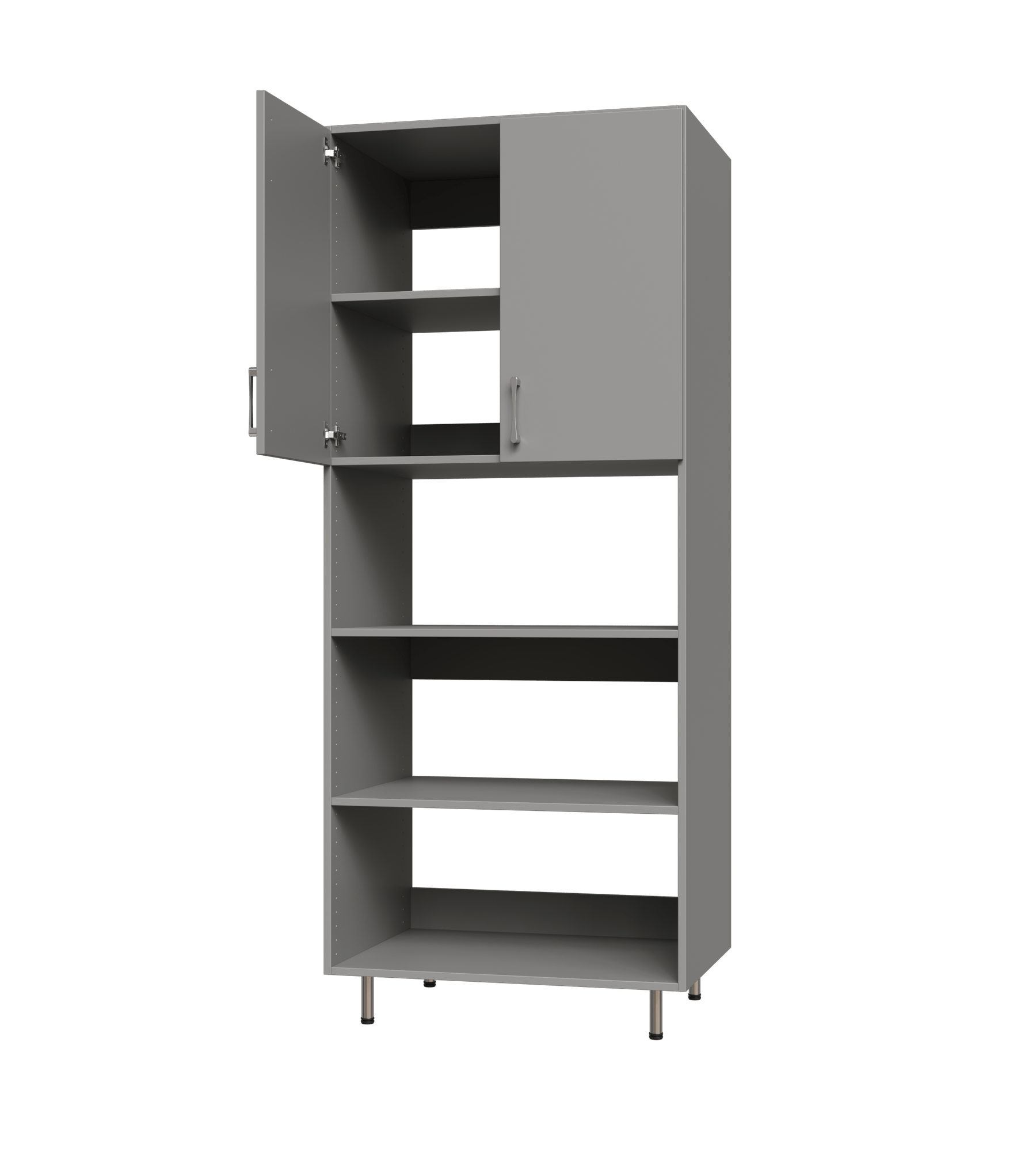 Upper Door Tall Shelf Tower