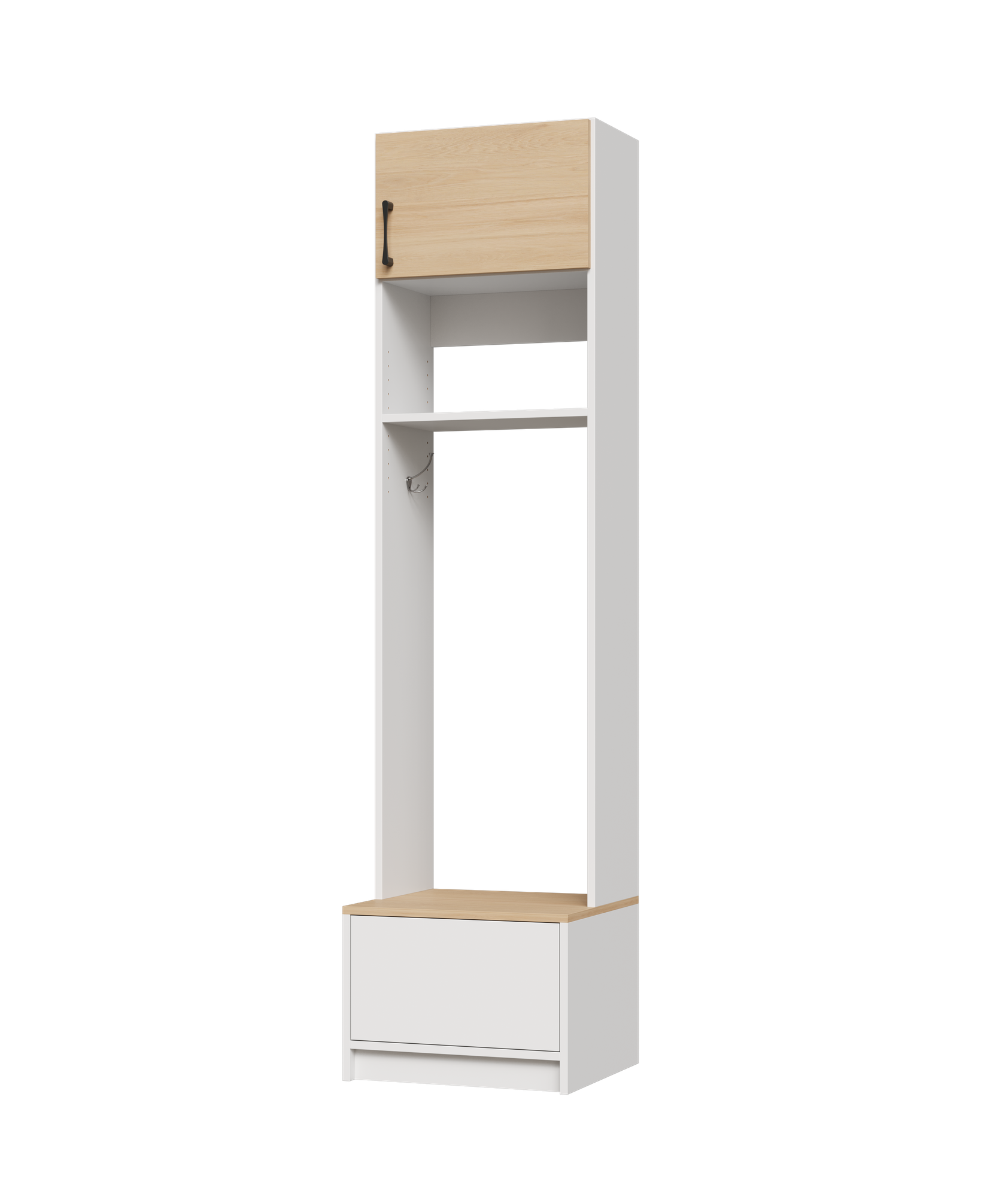 White/Natural Oak 21 Yes