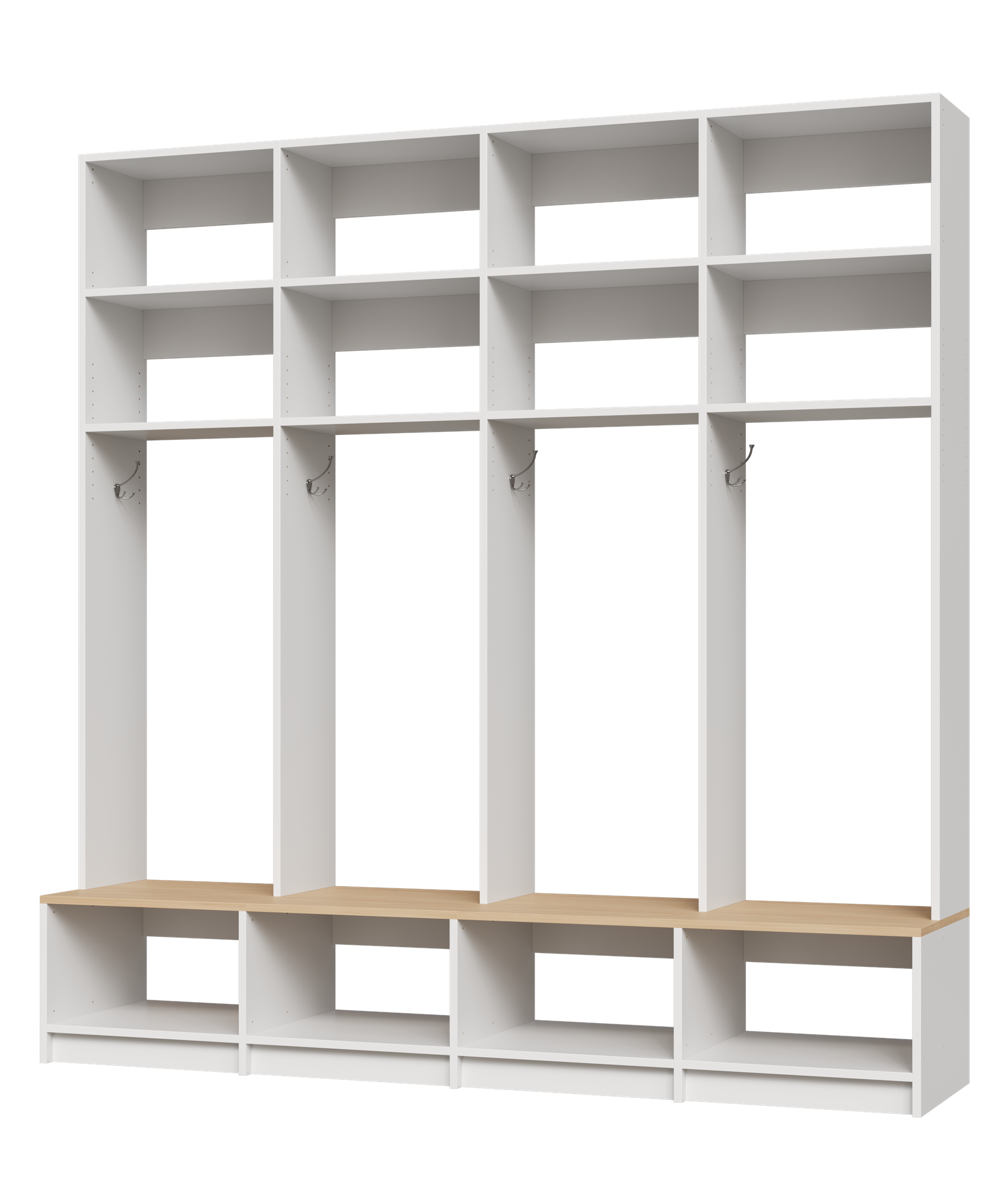 White/Natural Oak 81.75 No