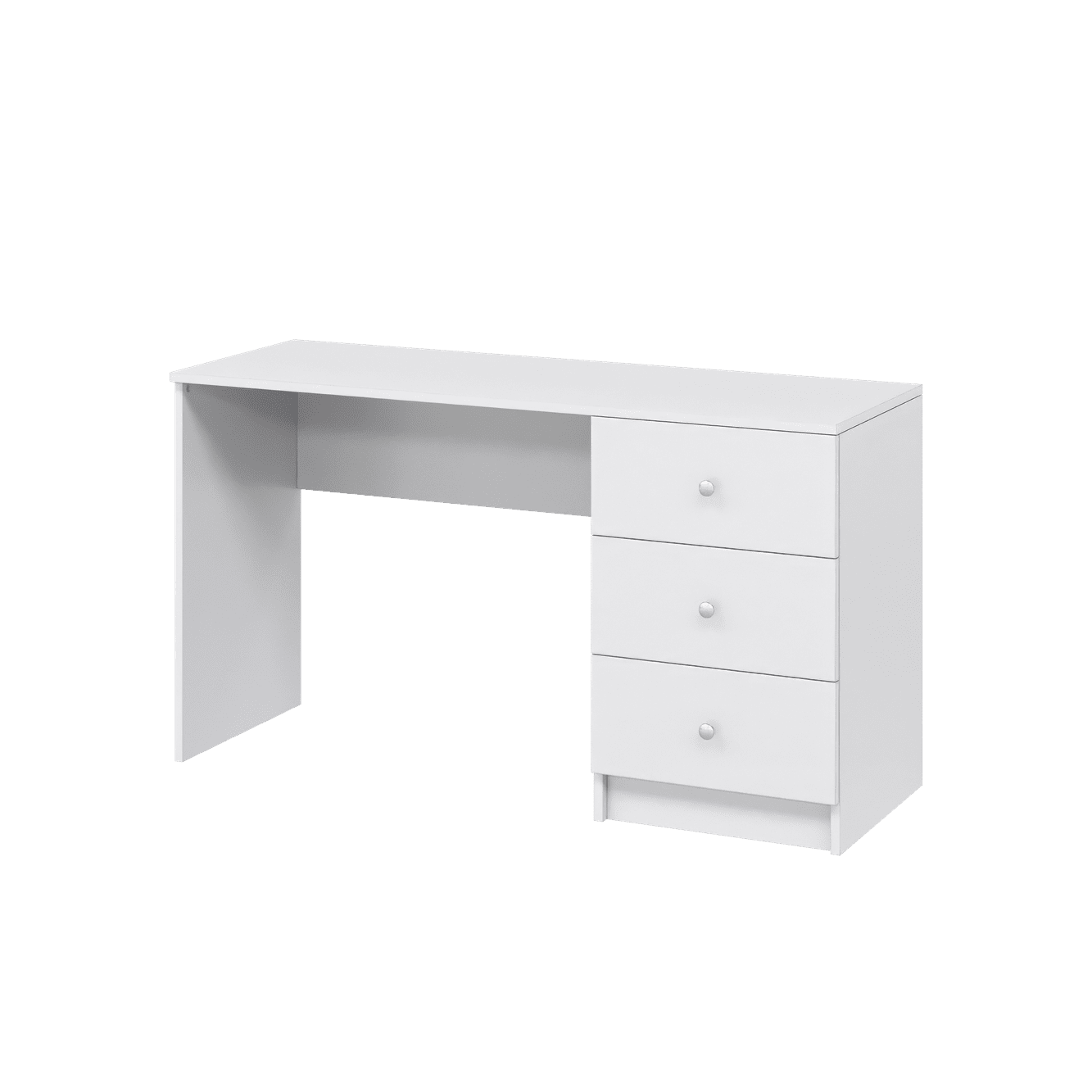 White Single-Side Drawers
