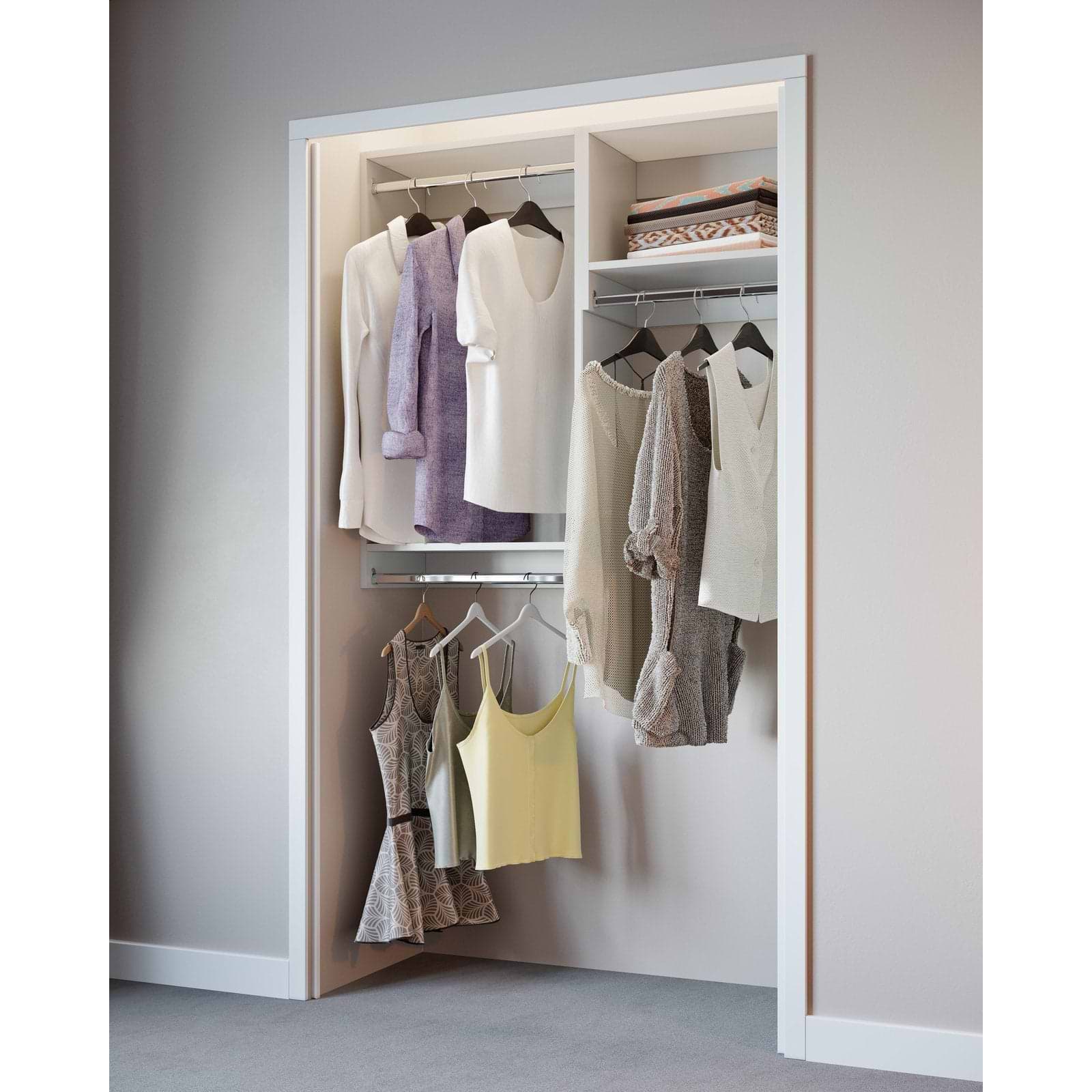 Value Compact Closet Kit